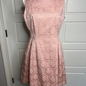 New York & Company Pink Mini Dress